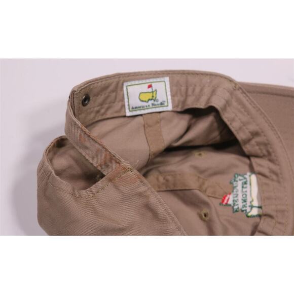 Augusta National Golf Club ANGC Khaki Hat Cap Not Masters by American Needle - Picture 6 of 9